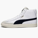 Puma Basket Vintage Mid White Black Team Gold