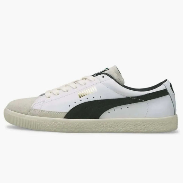 Puma korg vintage vita gröna gavlar