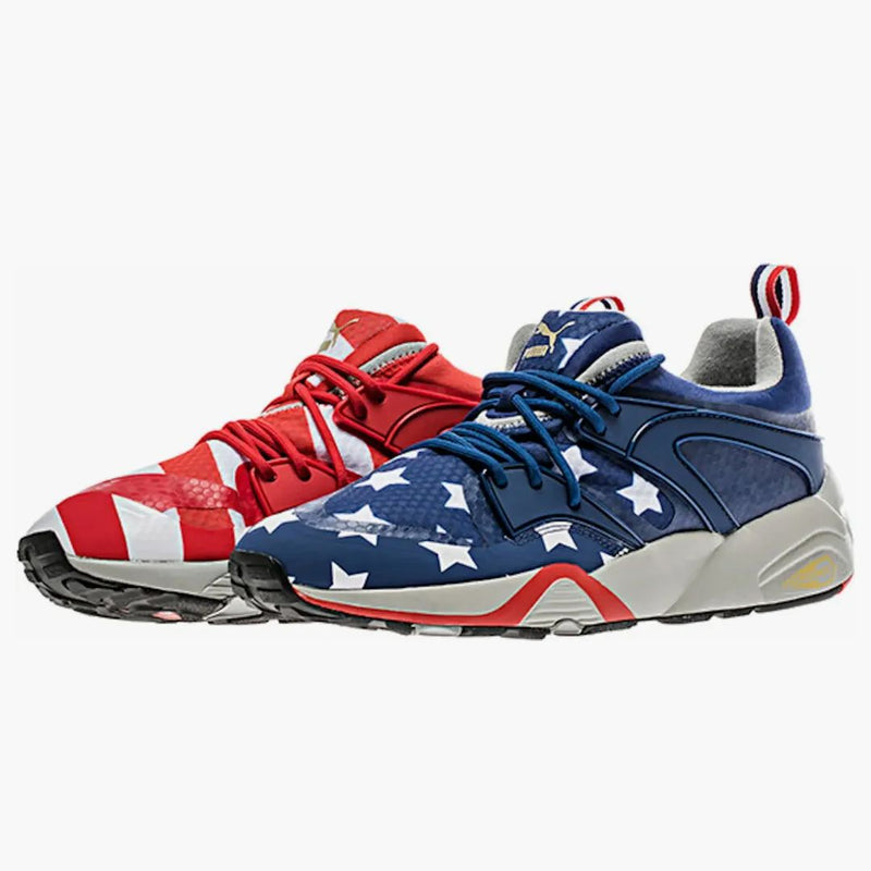 Puma Blaze Of Glory Rwb High Risk Red- Blue-white