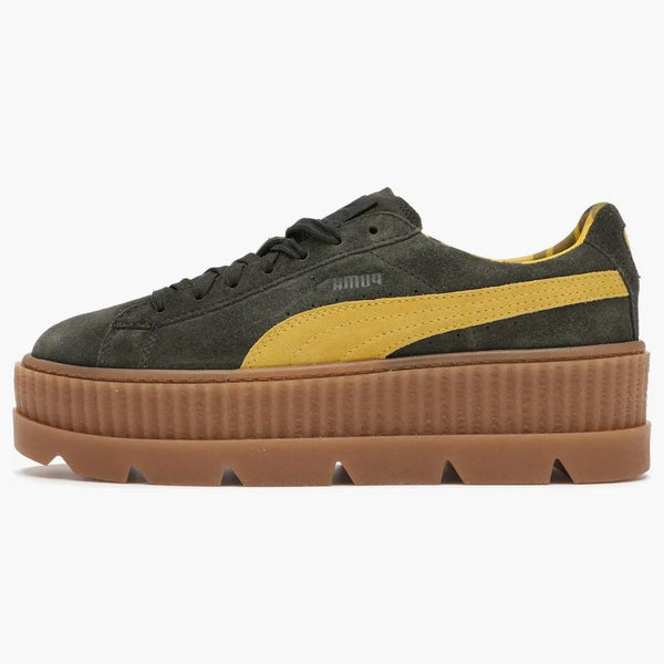 Puma Cleated Creeper Rihanna Fenty Suede Green (women's)