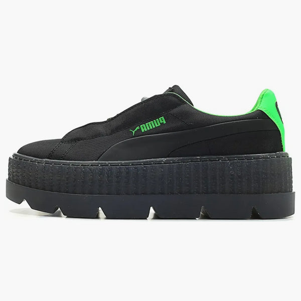 Puma Cleated Creeper Surf Rihanna Fenty Black Green (women's)