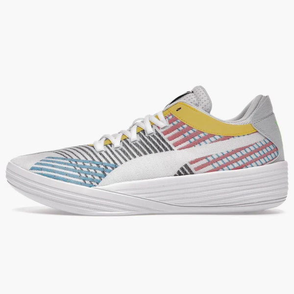 Puma Clyde All-Pro White Blue Atoll