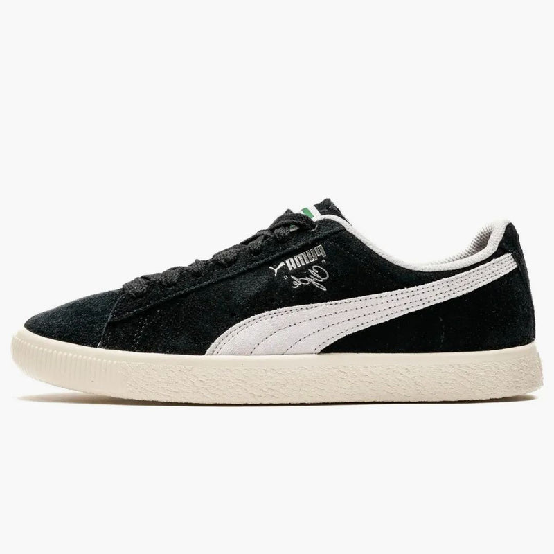 Puma clyde chlupavý semišový puma černá mrazivá slonovina