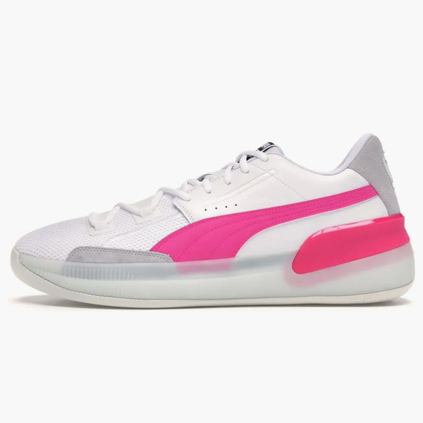 Puma Clyde tvrdé dřevo bílé růžové