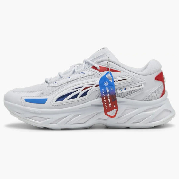 Puma Exotek Nitro BMW Motorsport Silver Mist Pop Red Cool Cobalt