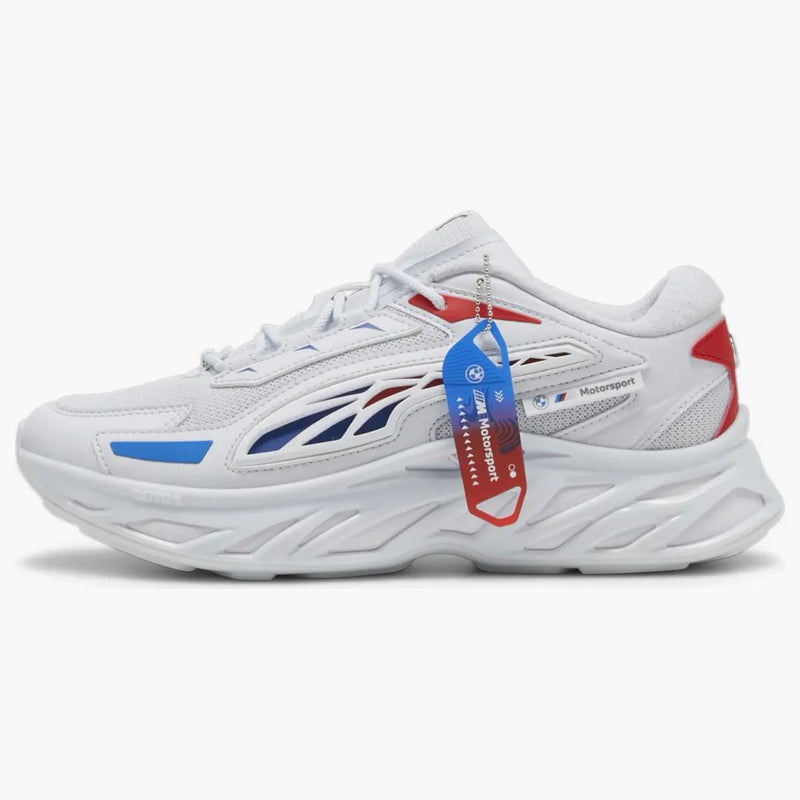 Puma Exotek Nitro BMW Motorsport Silver Mist Pop Red Cool Cobalt