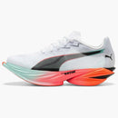 Puma Fast-r Nitro Elite 3 White Glowing Red Mint (women's)