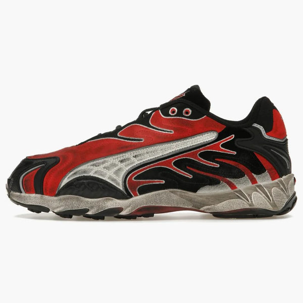 Puma inhalate $ AP Rocky Distressed Pack Black Pop Red