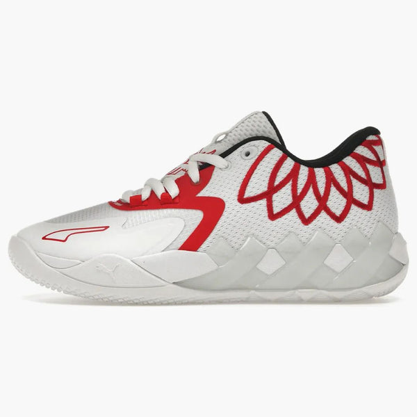 Puma Lamelo Ball Mb.01 Lo Team Color White High Risk Red (gs)
