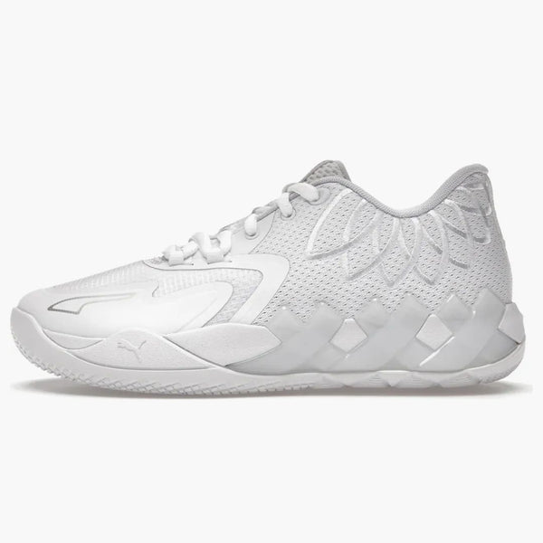 Puma Lamelo Ball MB.01 White Silver (GS)