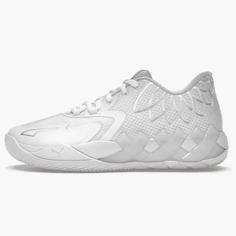 Puma Lamelo Ball MB.01 White Silver (GS)