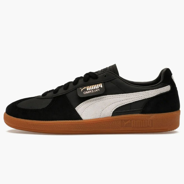 Puma Palermo Leather Black Feather Grey Gum