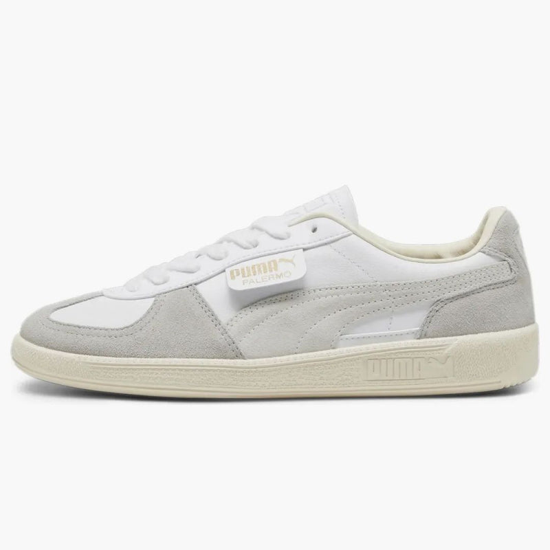 PUMA PALERMO KODNESKÁ PUMA WHITE COOL SVĚTLA SVĚTOVÁ SEGARED MAnd