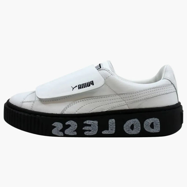 Puma Platfrom Strap Sm Puma White (women's)