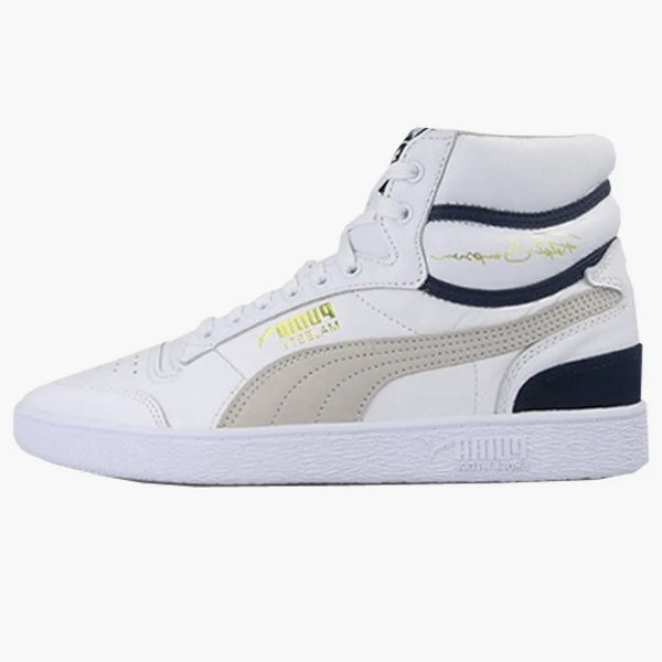 Puma Ralph Sampson Mid Og White Grey Violet Peacoat