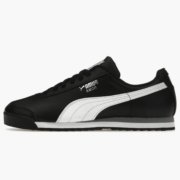 Puma Roma Basic Black-white-puma Silver