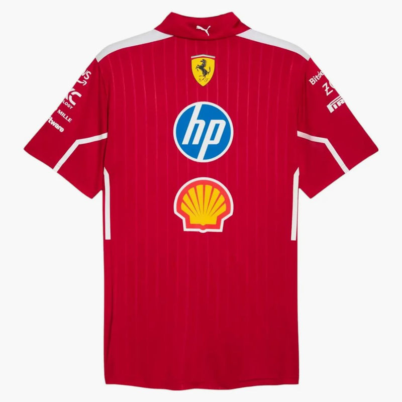 Puma Scuderia Ferrari HP 2025 Team Polo Red