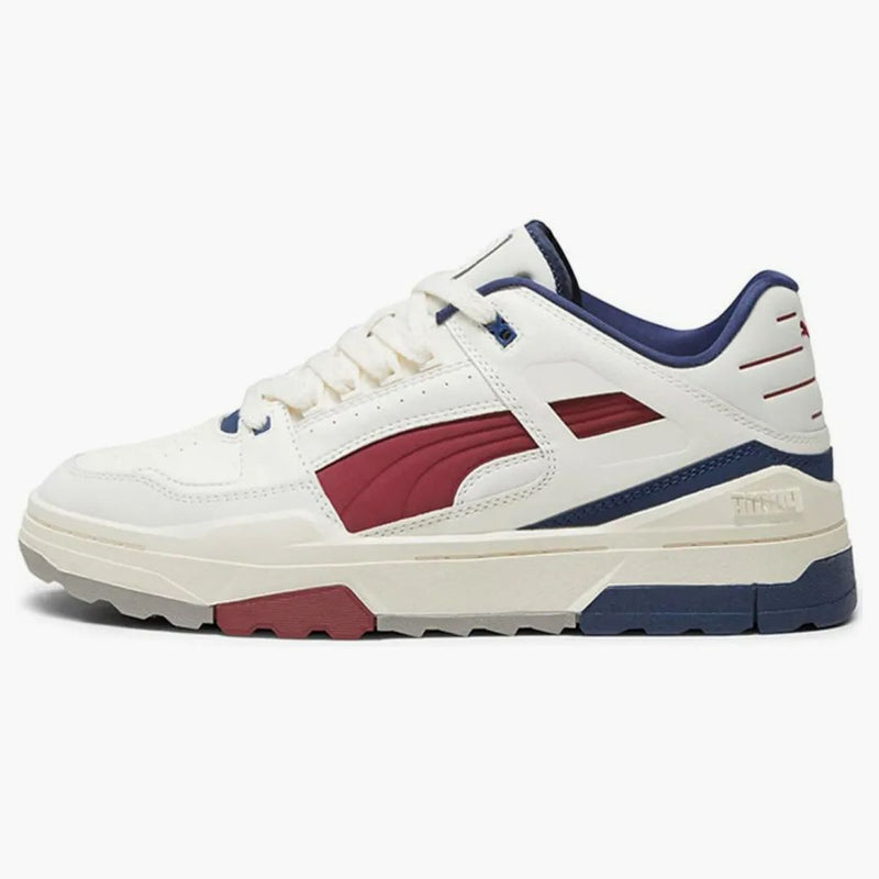 PUMA SlipStream Lo Xtreme White Gray Team Regal Red