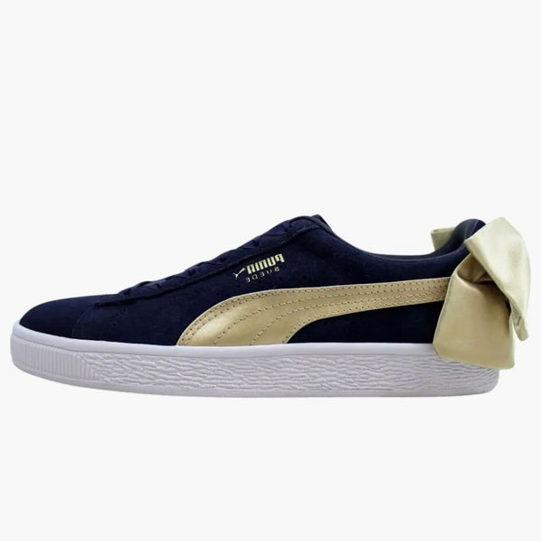 Puma Suede Bow Varsity Peacoat (women's)