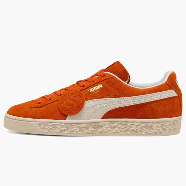 Puma Suede Charles F. Stead Orange Glo White
