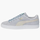 Puma Suede Classic XXI Platinum Gray Pristine Puma White (Women's)