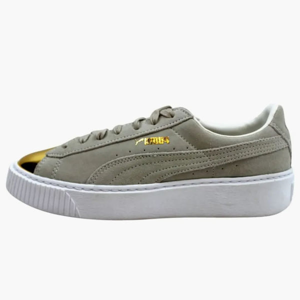 Puma Suede Platform Gold Gold (women's)