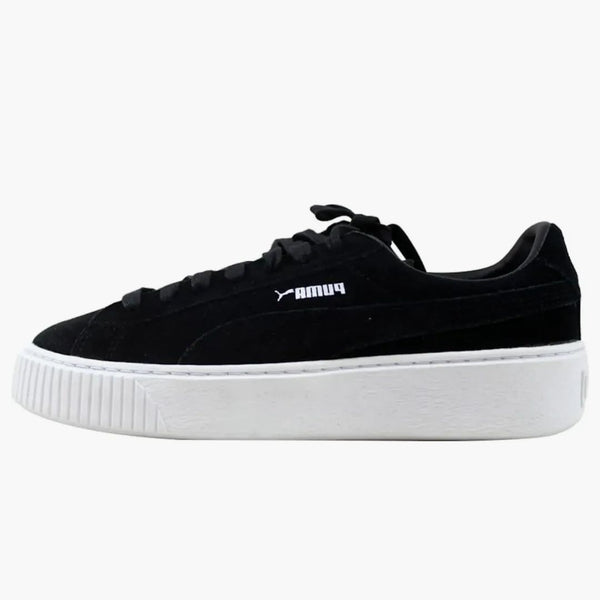 Puma Suede Platform Puma Black (women's)