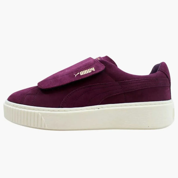 Puma Suede Platform Strap Deep Purple Marshmallow (women's)