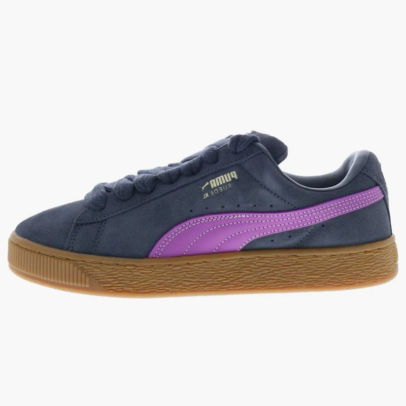 Puma Suede Xl Galactic Gray Wild Berry (women's)