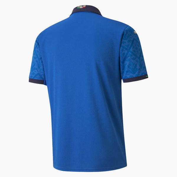 Puma Uefa Euro 2020 Itálie domácí replika Pánské dres Jersey Team Power Blue Peacoat