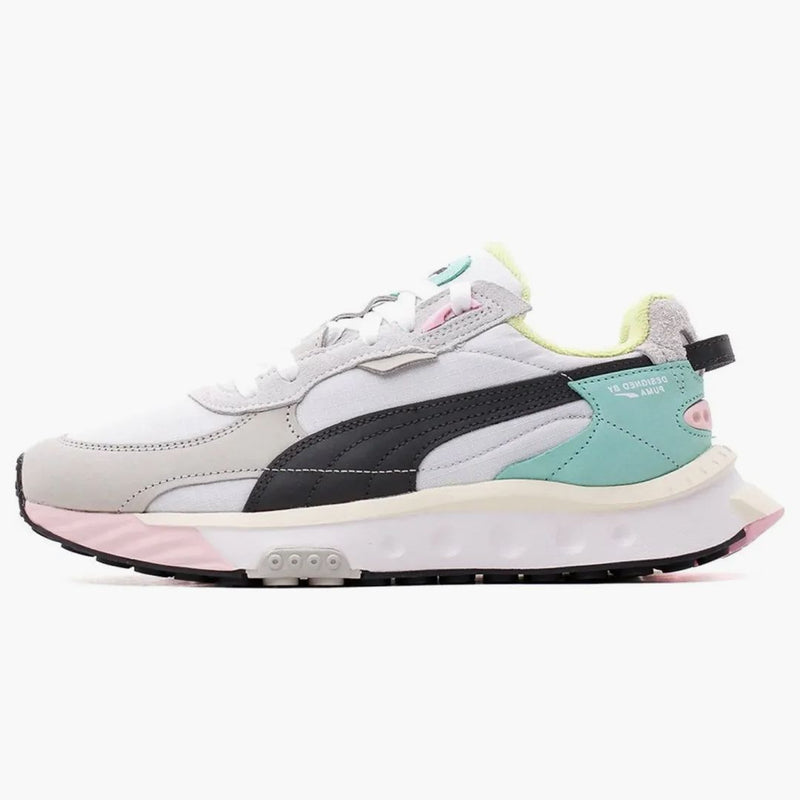 Vrstvy divokých jezdců Puma White Ebeny