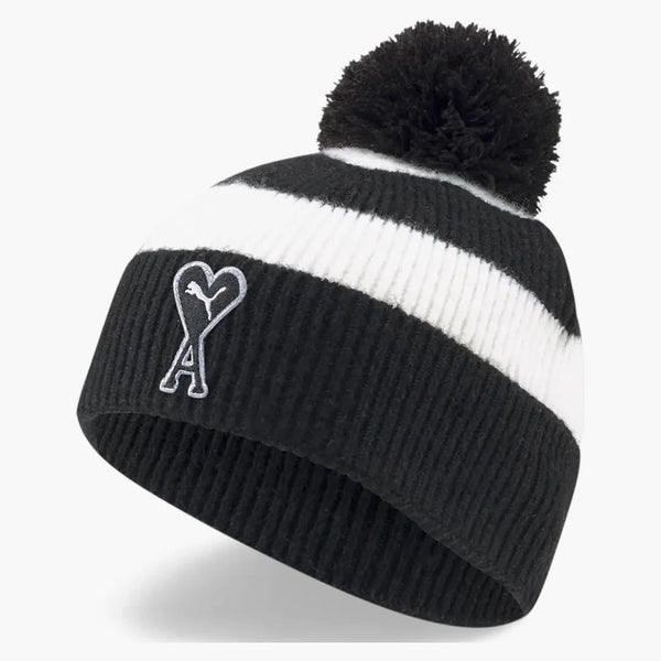 Puma x ami beanie svart vit
