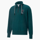 Puma x ami Half Zip Bluza Varsity Green