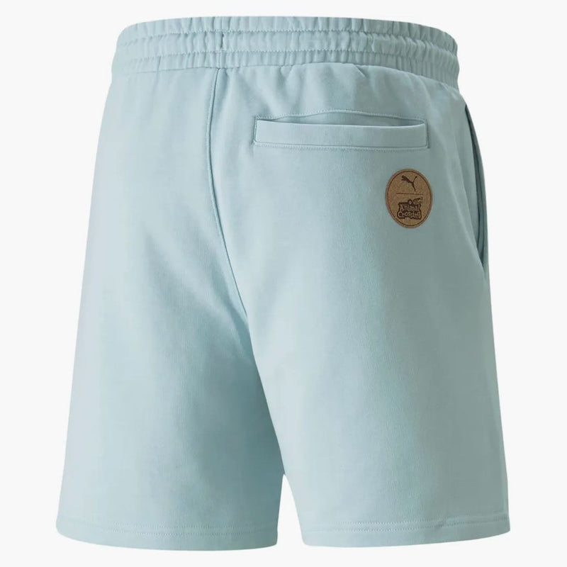 Puma x djur som korsar nya horisonter shorts ljus himmel