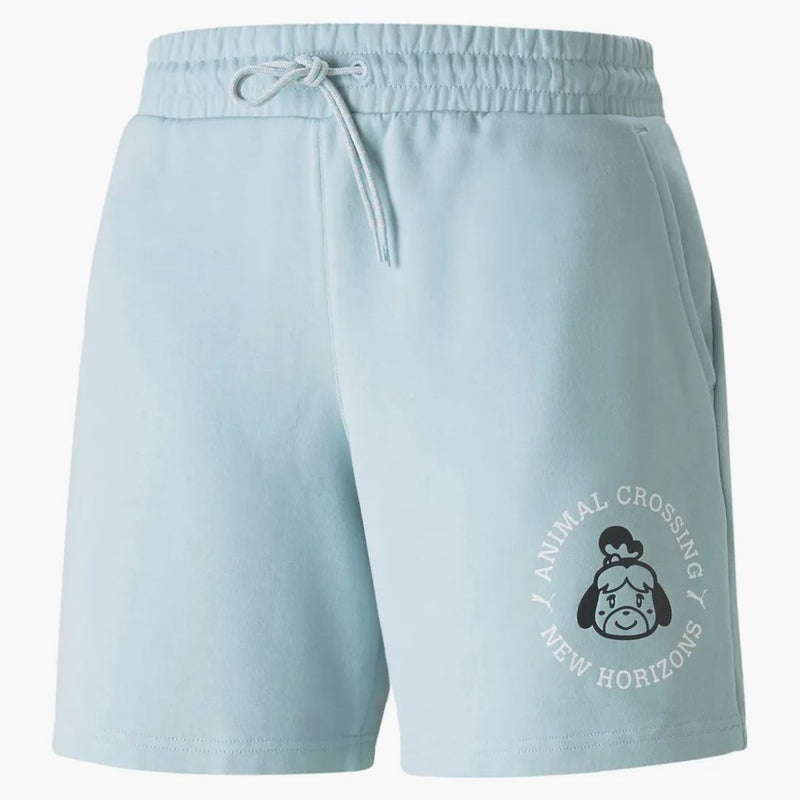 Puma x djur som korsar nya horisonter shorts ljus himmel