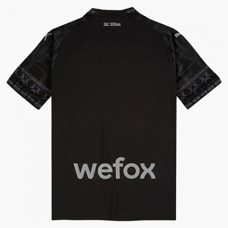 Puma X Pleasures AC Milan 2023/24 Dark Version Jersey (Importerad version) Black