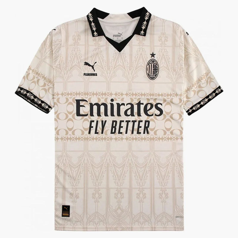 Puma X Pleasures AC Milan 2023/24 Light Version Authentic Jersey (Importerad version) Multicolor