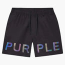 Purple Brand All Round Shorts Black