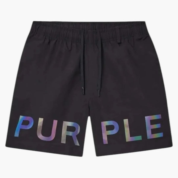 Purple Brand All Round Shorts Black