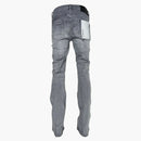Purple brand flare stormy ski gray jeans gray
