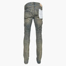 Purple Brand Industrial Worn Dirty Mid Jeans Indigo