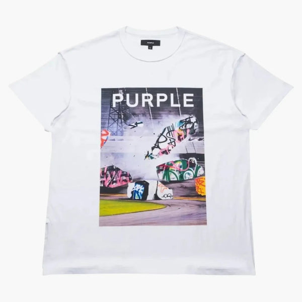 Purple Brand Inside Out Tee Brilliant White T-shirt White