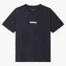 Purple brand textured jersey ss tea black