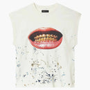 Purple Brand Textured Jersey Top White T-shirt White