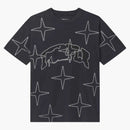 Purple Brand Textured Ss Tee Black Beauty Tee Black