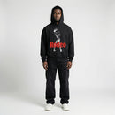 CJ X SP5DER Rodeo Hoodie Black