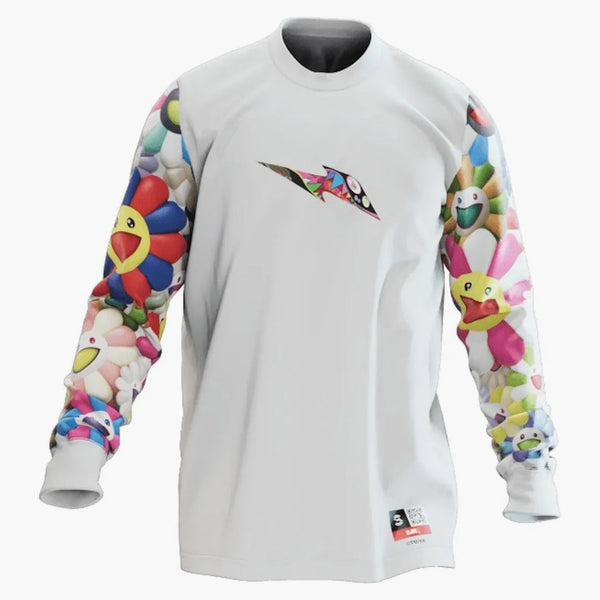 RTFKT Clonex Murakami Drip L/S tričko bílé/multi