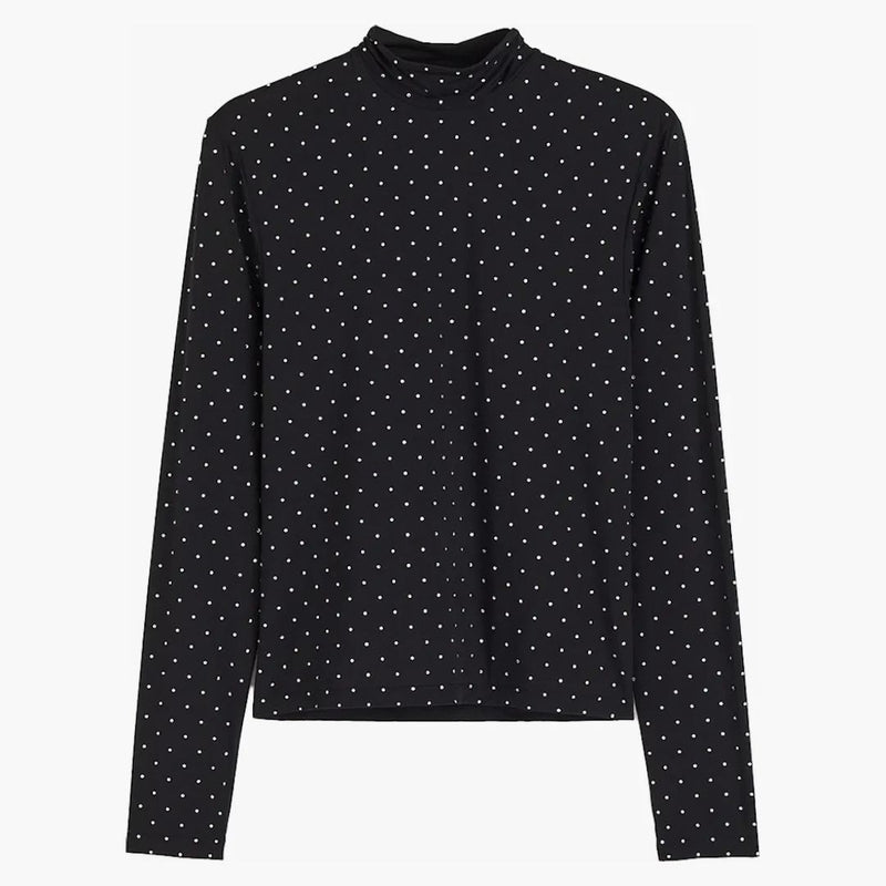 Rabanne H&M zdobená košile dresu (pánské) černá
