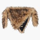 Rabanne H&M Fuzzy Scarf Brown