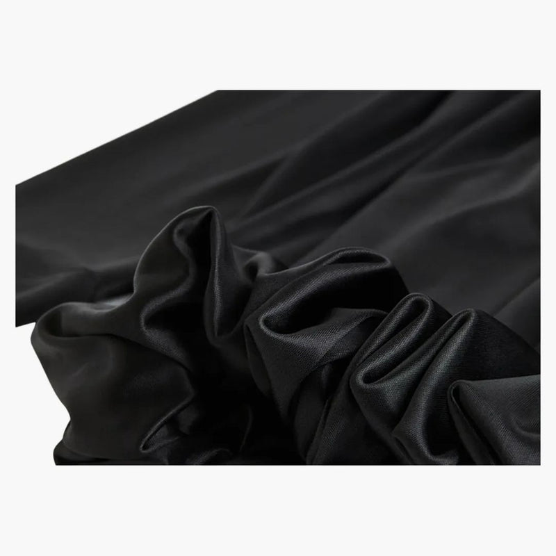 Rabanne H&M Jersey Puff-kirt klänning svart
